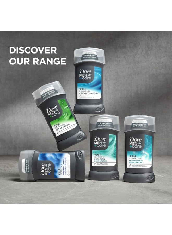 دوف مزيل عرق مضاد للتعرق للرجال انترا فرش حماية من العرق والروائح 72 ساعة مع فيتامين E ومرطب ثلاثي الفعل – 85 جم - Image 5